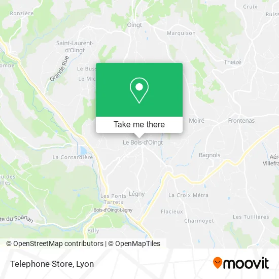 Telephone Store map