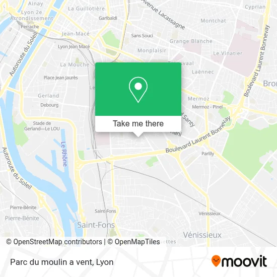 Parc du moulin a vent map