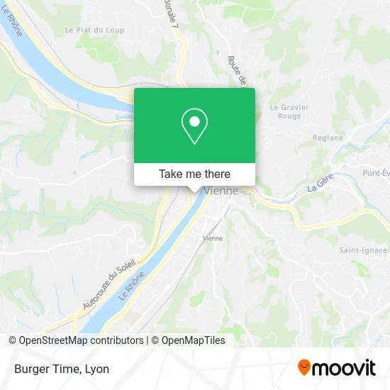 Burger Time map