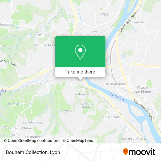 Bouhem Collection map