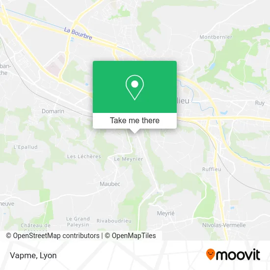 Vapme map
