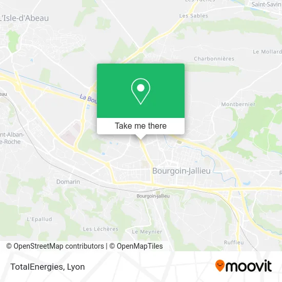 TotalEnergies map
