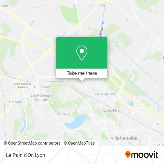 Le Pain d'Or map