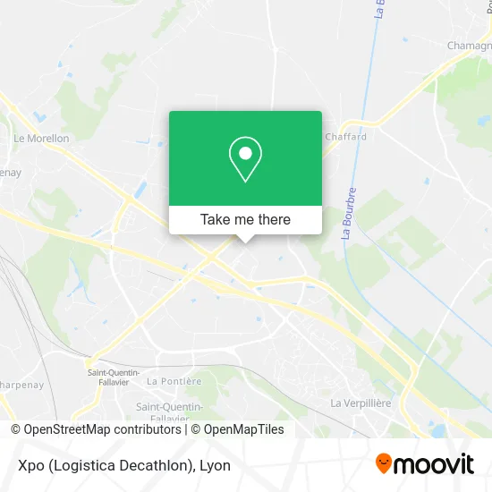 Xpo (Logistica Decathlon) map