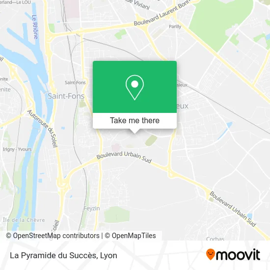 La Pyramide du Succès map