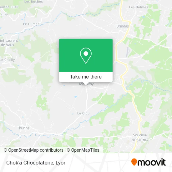 Chok'a Chocolaterie map