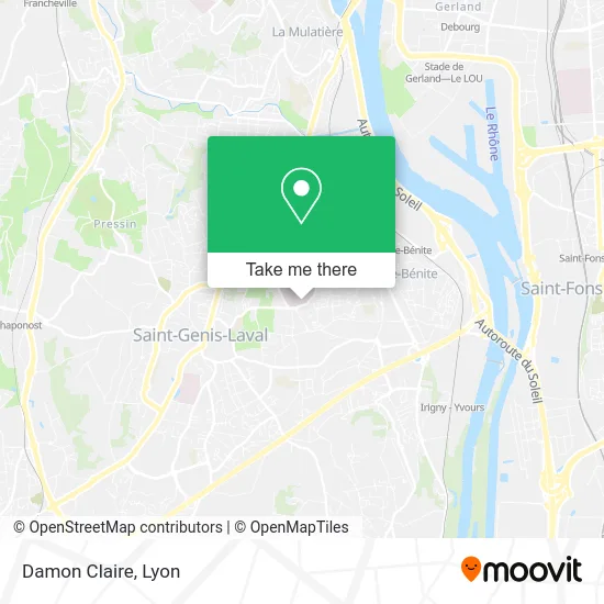 Damon Claire map
