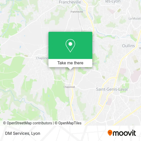 Dm Services map