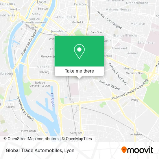 Global Trade Automobiles map