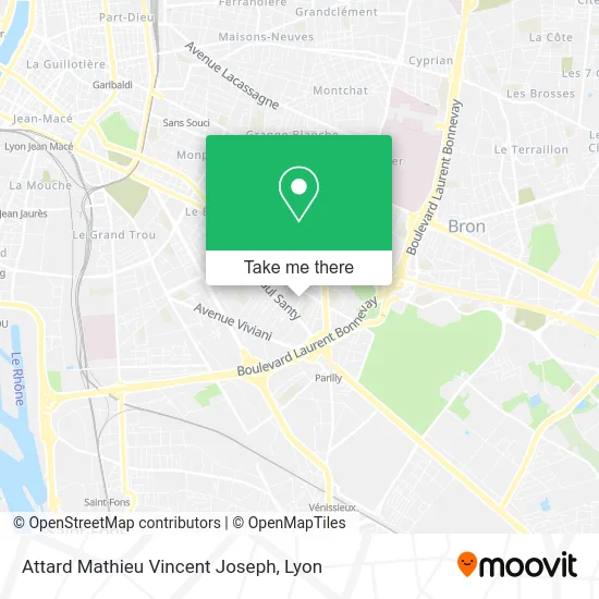 Attard Mathieu Vincent Joseph map