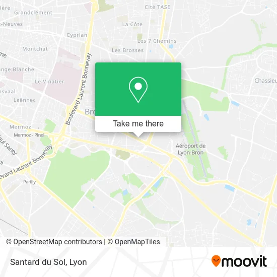 Santard du Sol map