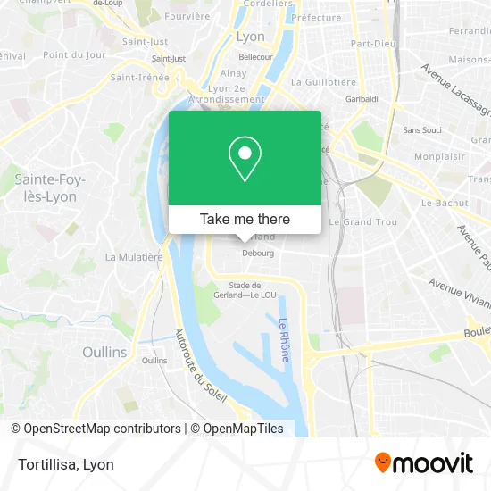 Tortillisa map