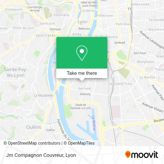 Jm Compagnon Couvreur map
