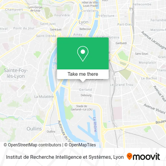 Institut de Recherche Intelligence et Systèmes map