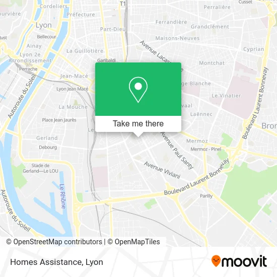 Homes Assistance map