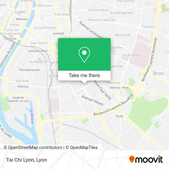 Tai Chi Lyon map