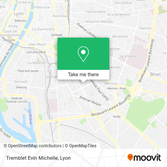 Tremblet Evin Michelle map