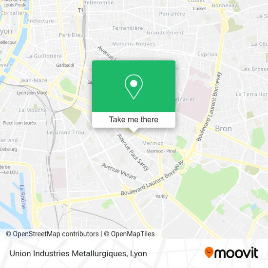 Union Industries Metallurgiques map