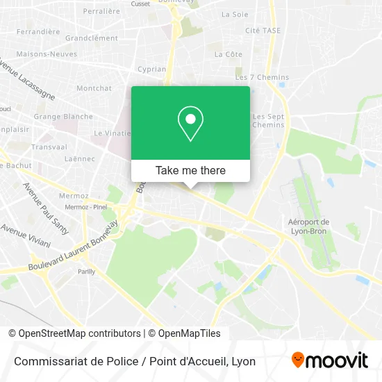 Commissariat de Police / Point d'Accueil map