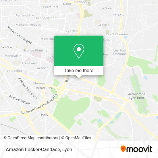 Amazon Locker-Candace map