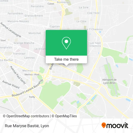 Rue Maryse Bastié map