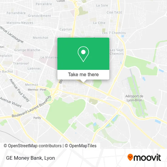 GE Money Bank map