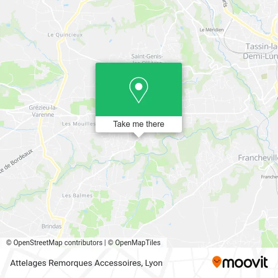 Attelages Remorques Accessoires map