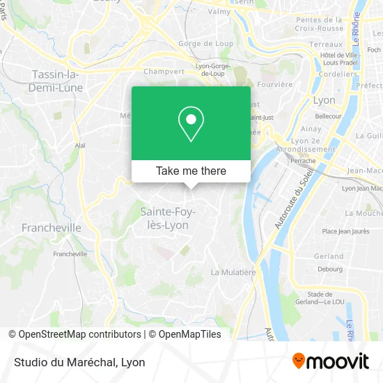 Studio du Maréchal map