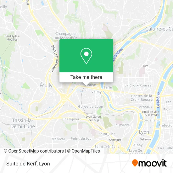 Suite de Kerf map