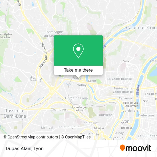 Dupas Alain map