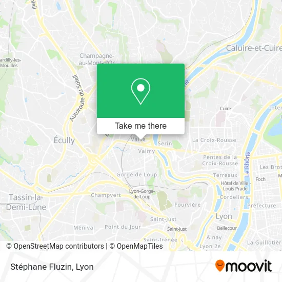 Stéphane Fluzin map