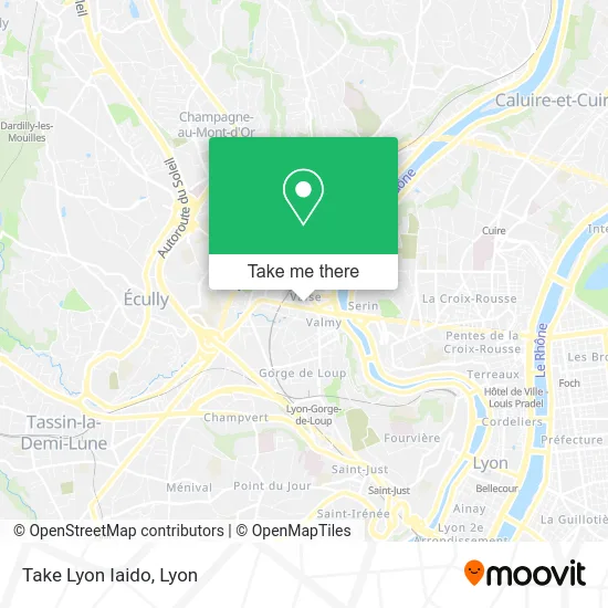 Take Lyon Iaido map