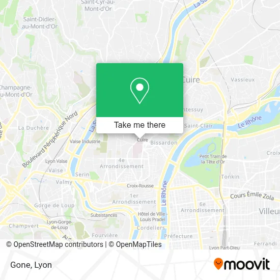 Gone map