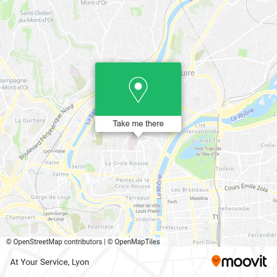 A Votre Service map