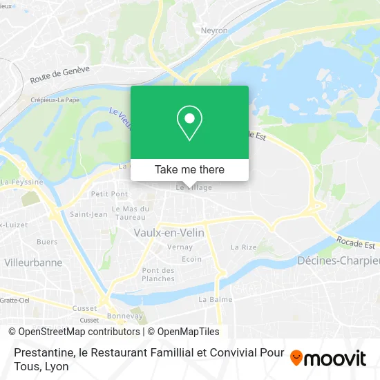 Prestantine, le Restaurant Famillial et Convivial Pour Tous map