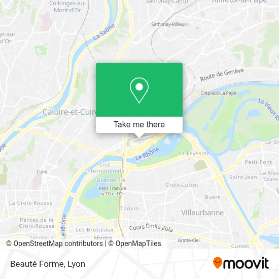 Beauté Forme map