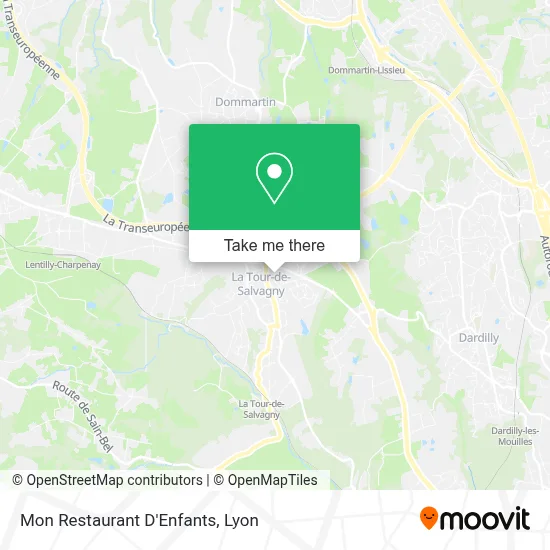 Mon Restaurant D'Enfants map