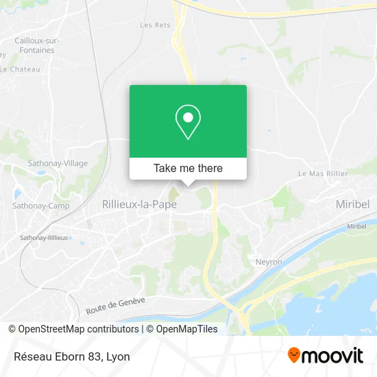 Réseau Eborn 83 map