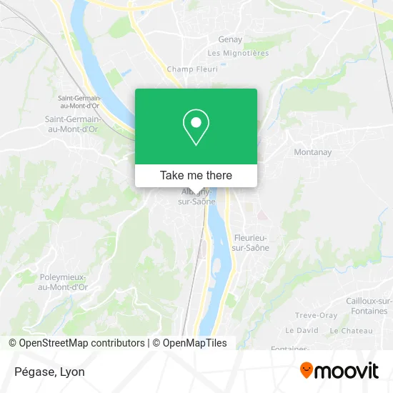 Pégase map