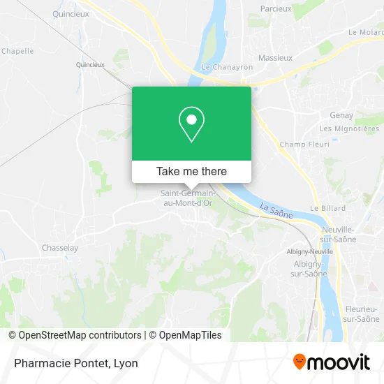 Pharmacie Pontet map