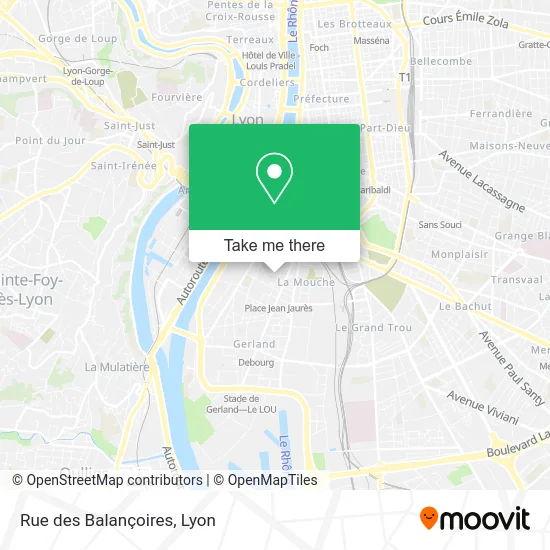 Rue des Balançoires map