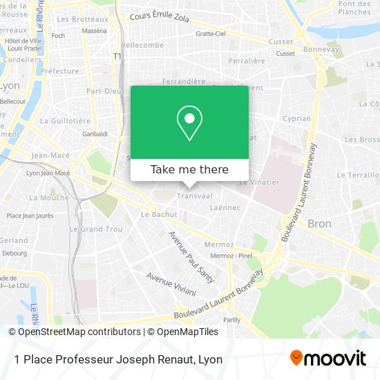 1 Place Professeur Joseph Renaut map