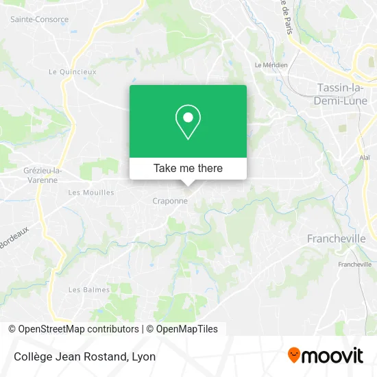 Collège Jean Rostand map