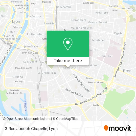 3 Rue Joseph Chapelle map