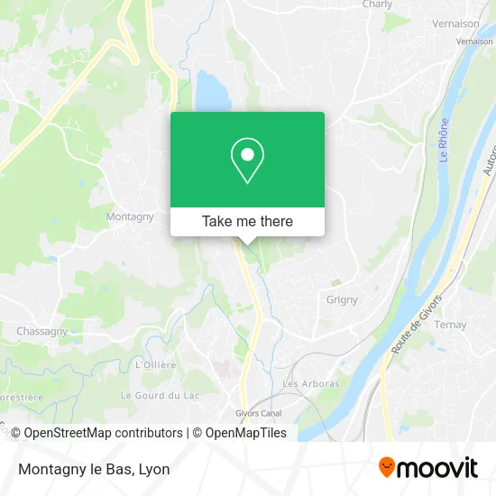 Montagny le Bas map
