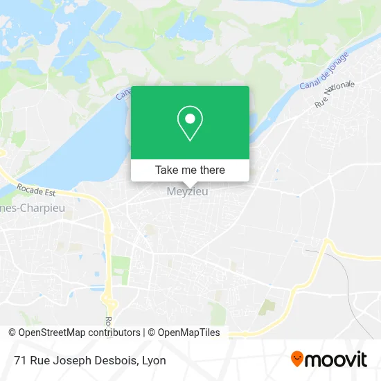 71 Rue Joseph Desbois map