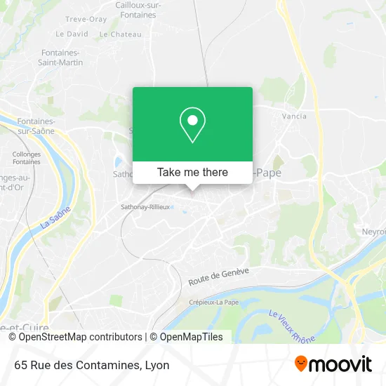 65 Rue des Contamines map