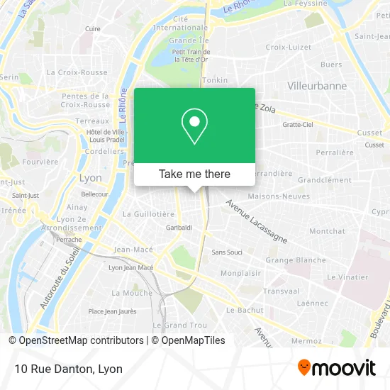 10 Rue Danton map