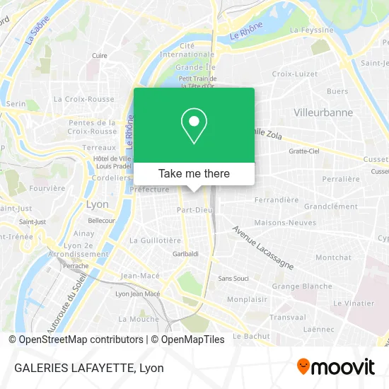 GALERIES LAFAYETTE map
