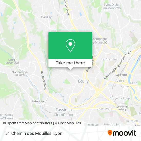 51 Chemin des Mouilles map